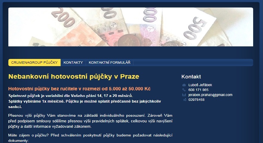 Nebankovní hotovostní půjčky Praha 5